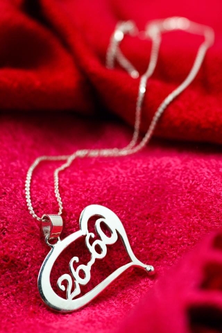 Trái tim bạc | Silver heart jewery