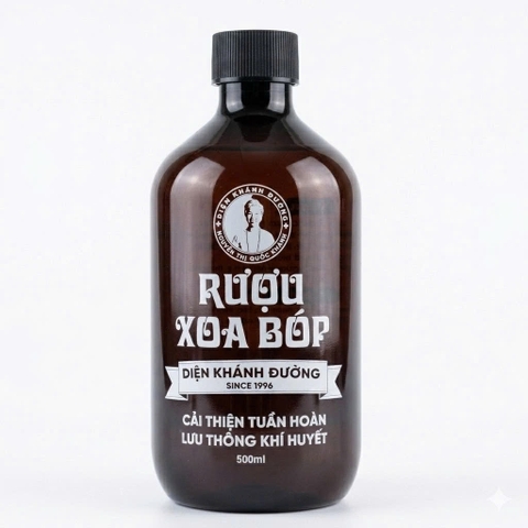 500ml RƯỢU XOA BÓP DKĐ | Pain relief tincture