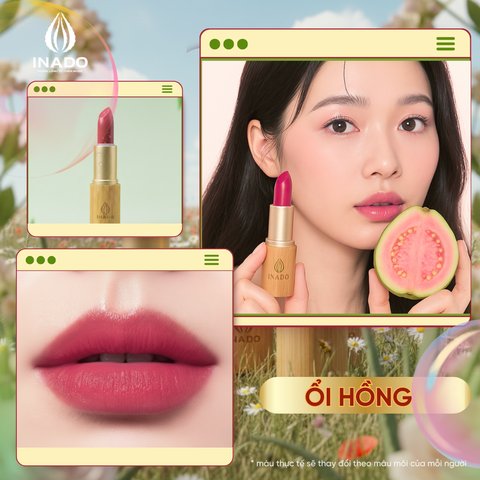 Ổi hồng - Son màu iNaDo Sương Môi