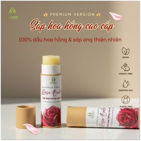 Sáp hoa hồng cao cấp - vỏ giấy