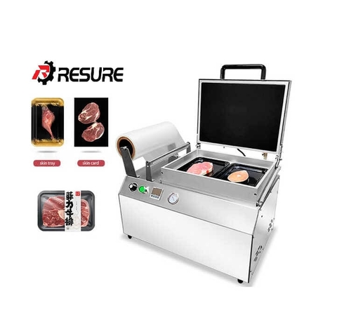 Máy Dán Miệng Khay Thủ Công Kèm Hút Chân Không Hoặc MAP Khí DQ240