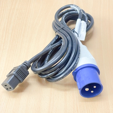 Cáp cấp nguồn máy chủ chuẩn công nghiệp New Sun 180-2004-02 16A IEC 60309  Length 4M