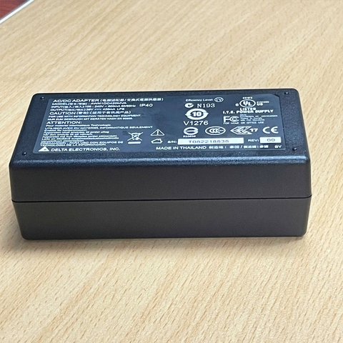 Bộ Chuyển Nguồn POE 38V 0.42A AWN1DC420MVA PoE + RJ11 Injector 16W Delta Electronics For Siemens Unify Optipoint