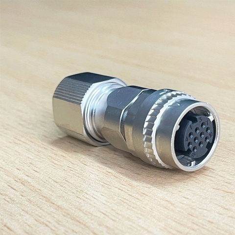 Đầu Jack Encorder Servo CM10-SP10S-C 10 Pin Female Connector Cicular For Mitsubishi Yaskawa Servo Motor Encoder