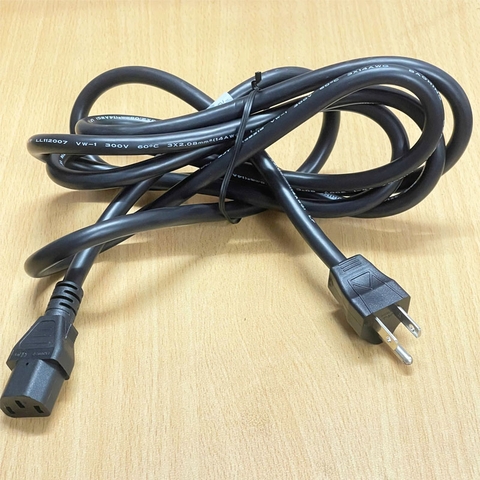 Dây Nguồn VOLEX PS204 V1625BS NEMA 5-15P To C13 AC Power Cord 15A 125V 3x2.08mm 14AWG Dài 2.5M