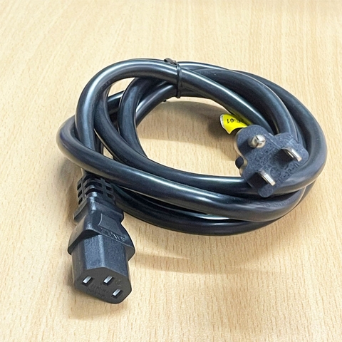 Dây Nguồn 3 Chân 2 Dẹt 1 Tròn Có Tiếp Địa NEMA 5-15P SANGLE E205766 DTII-3P-11 DTII-3P-04 to IEC 60320 C13 Power Cord 15A 125V 3x0.824mm² Length 2M For Thiết Bị Y Tế
