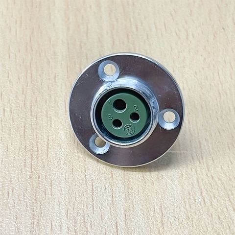 Đầu nối Jack kim loại NCS-163-RF 3 Pin Female NCS Series Round Metal Connector(lug/Adapter/Receptacle)