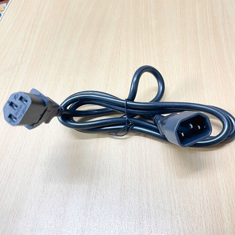Dây Nguồn Zhongshan XuGuiMing XQ-C1301-XQ-C140 Dài 1.2M AC Power Cord 10A 250V 18AWG 3x0.75mm² HOSVV-F 300/500V