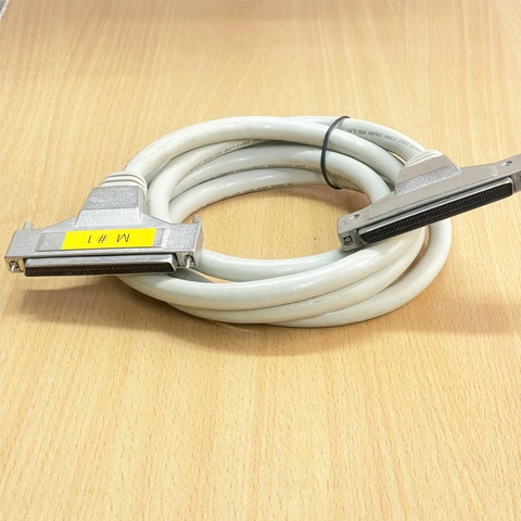 Cáp SCSI II 100 Pin Male To Male Shield Dài 2M Cable PCL-101100M-2E Advantech E138961 CHUAN WEI(LF).