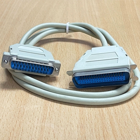 Cáp Máy In Chuẩn Song Song IEEE1284 DB25 Male to CN36 Female Dài 1M