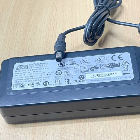 Chuyển nguồn Adapter APD 19V 4.74 A DA-F19 Connector Tip Size 5.5mm x 2.1mm for DNS 340L WD PR4100 PR-4100 NAS DLINK 3 LED Monitor