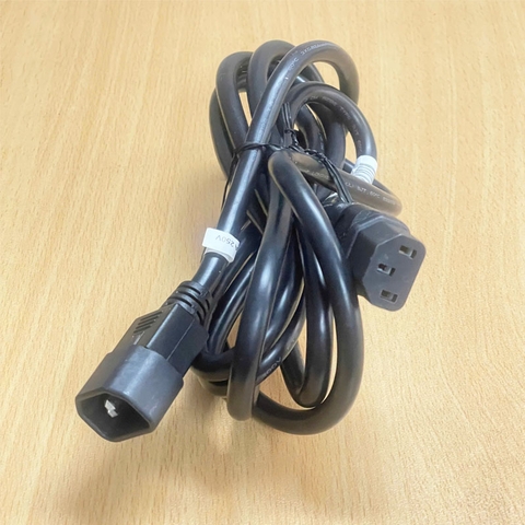 Dây Nguồn Máy Chủ Chính Hãng Longwell LS-60 AC Power Cord IEC60320 IEC C13 to C14 10A 250V 3x0.824mm Length 2.5M