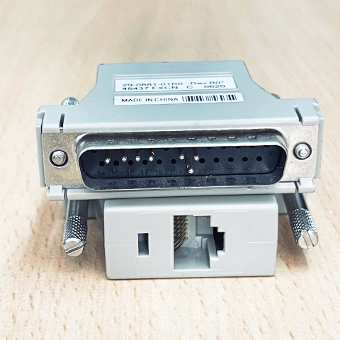 Đầu Nối Cisco Systems 45437 FXCN 0620 Connector DB25 Male to RJ45 Female