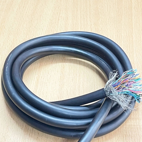 Cáp Tín Hiệu Điều Khiển 68 Core x 0.53mm² Cable E74020-C 60C VW-1 DER AN Black 0D Ø 8.6mm Dài 2.5M