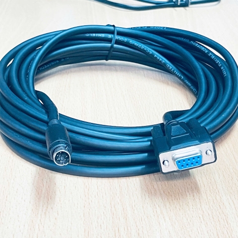 Cáp Lập Trình PLC Programming Cable Mitsubishi QC30R2 Dài 3M For PLC Mitsubishi MELSEC Q Series Với Computer Data Download Cable RS232