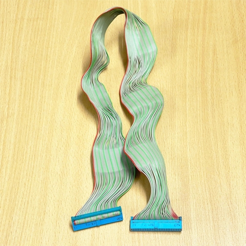 Cáp Dẹt YAMAICHI FAS-40-17 IDC 40 Pin 2x20 Female to Female 2.54mm Pitch Flat Ribbon Data Rainbow Color Length 70Cm