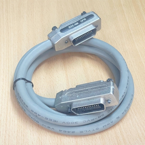 Cáp IEEE 488 GPIB CN24 Pin Male to Female Cable Dài 1.5M in Korea For GPIB Instrument PCI/GPIB or PCIe/GPIB Card and LAN/GPIB/USB