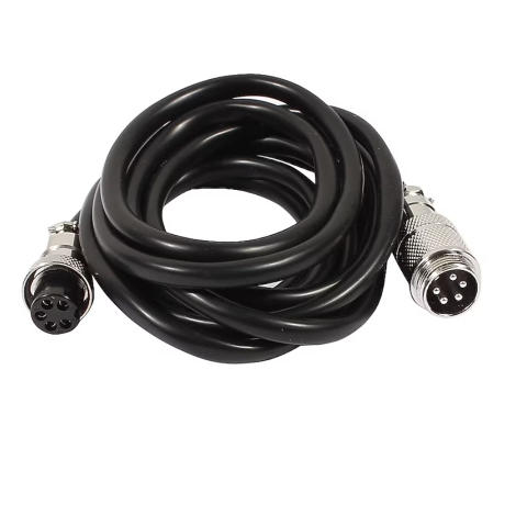 Cáp GX16 5 Pin Male/Female Head Aviation Socket Connector Electrical Dài 2M