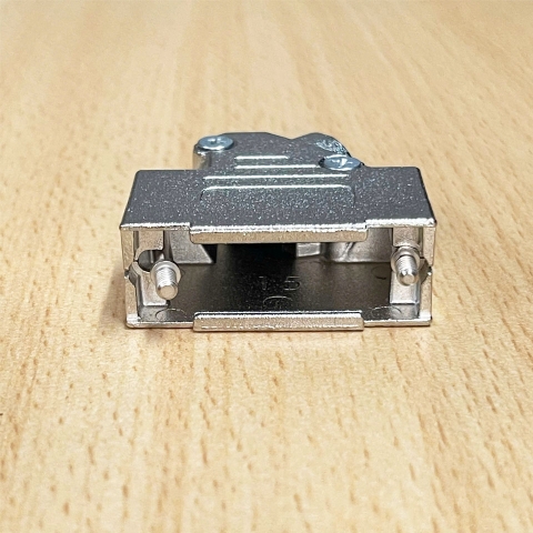 Vỏ Ốp Original Amphenol CONEC 165X02699X D-Sub DB15 Metal Hood Connector Silver 45° Shielded Metallized Niken Crews
