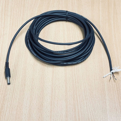 Cáp Nguồn DC 5.5mm x 2.1mm to 2 Core Wire Dài 7M DC Power Cable IMOTPEV-S 2Cx22AWG(0.3SQ) E211405
