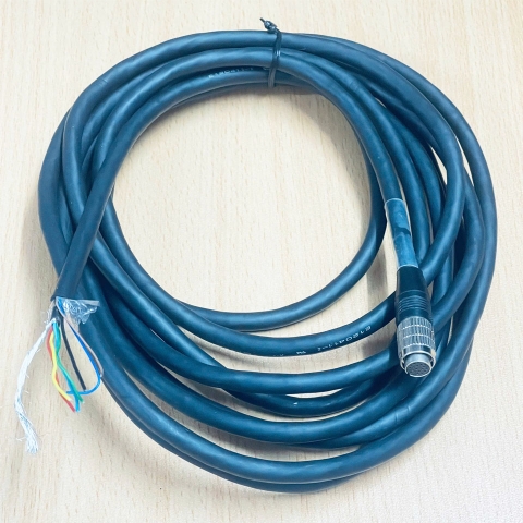 Cáp Hirose HR25-9TP-20S(73) 20 Pin Female to 7 Core Open End Bare Wire Dài 4M For Industrial Camera KEYENCE Power/IO Cable Hirose 20 Pin