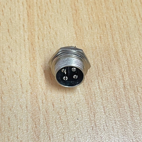 Rắc Hàn Connector GX16 Jack 4 Pin Male Rear Mount