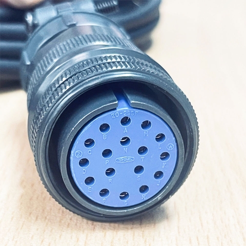 Đầu Jack Amphenol 20-29SF DKK 17 Pin Female Circular Connector