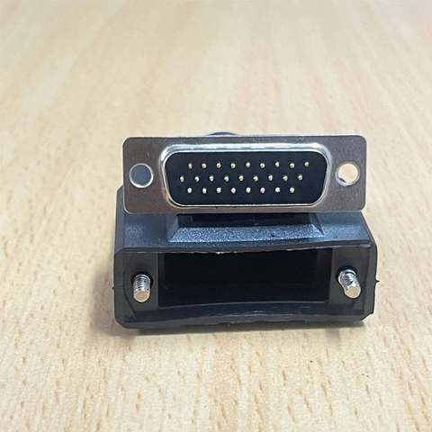 Bộ Rắc Hàn COM D-Sub DB26 Chân 3 Hàng DB26 Male 3 Row 26Pin PVC Shell Kit Plug Connector Black