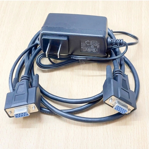 Cáp Máy Quét Mã Vạch DM100-PWR-000 Cognex Cable RS232 Shielded Dài 2M For Cognex DataMan DM50 DM60 DM70 DM150 Reader Barcode Scanner