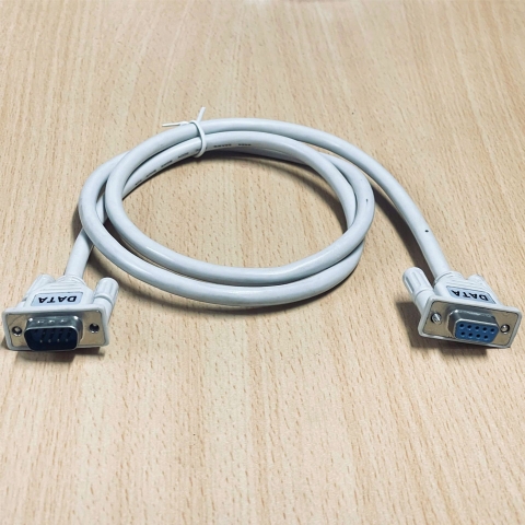 Cáp Truyền Dữ Liệu RS232 DB9 Male to Female TESCOM 4003-0004 Length 1M For Thiết Bị Kiểm Tra Tần Số Vô Tuyến TESCOM Chamber with Ethernet TC-5062C TC-5910C-A5910C-06