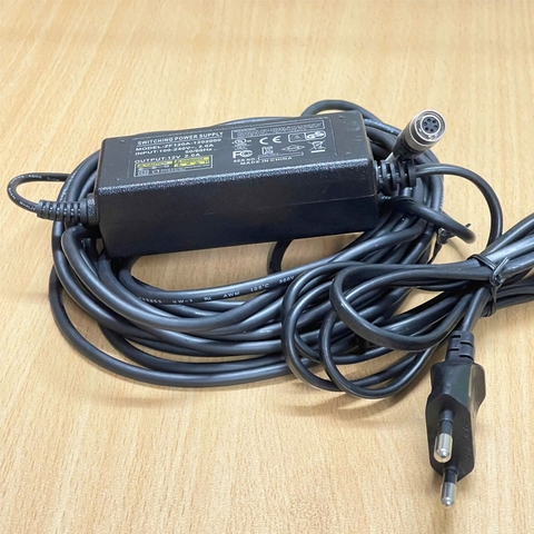 Adapter 12V 2A 24W Shenzhen ZF120A-1202000 Connector Size Hirose HR10A-7P-6S(73) 6 Pin Female Dài 6M For Basler ace2 GigE Power Supply Industrial Camera