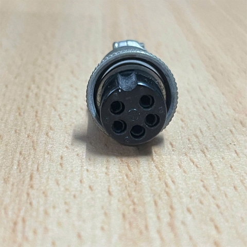 Đầu Rắc Hàn GX16 Jack 5 Pin Female  12mm Aviation Straight Solder Lead Plug Socket