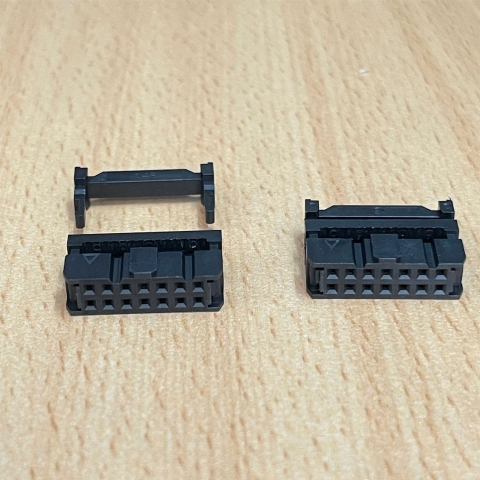 Đầu Nối Cáp 14 Pin IDC Female FC-14P Header Flat Ribbon 2.54mm 14-Pin IDC Socket Connector 2 Rows 2x7P