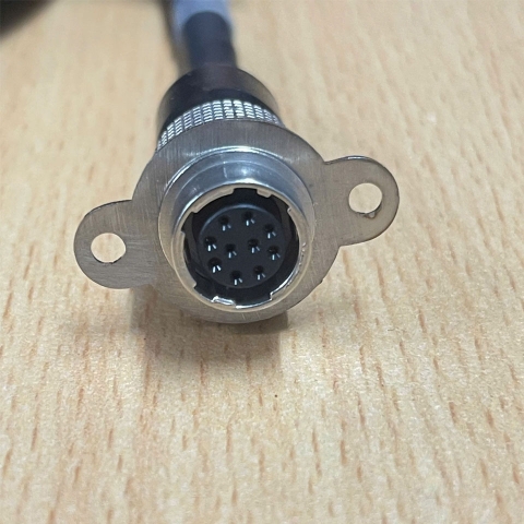 Rắc Hàn Hirose Jack Connector HR10-10R-10S(71) 10 Pin Female IP67 Circular For Camera Industrial
