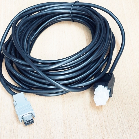 Cáp Servo Motor INOVANCE S6-L-M022 Dài 10M Cable Inovance Servo High Power Encoder Line Connector AMP 172161-1 9-Pin Male to Molex 55100-0670 SM 6 Pin 1394 For SV660A INOVANCE CN2 Servo Motor Encoder Cable