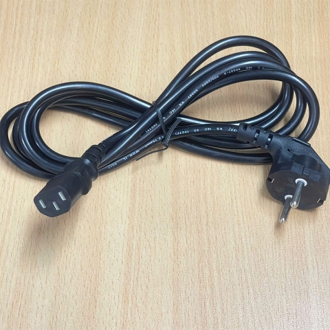 Dây Nguồn BO SUNG BSP-04 European Schuko Power Cord CEE 7/7 to C13 10A 250V 18AWG 3Cx0.75mm² VCTF WON IL OD 7.0mm Korea AC Power Cord Dài 2M