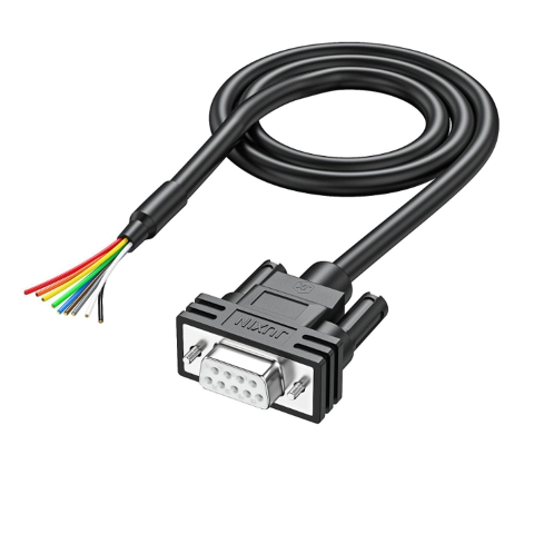 Cáp DBC-9FW-15 Cable D-Sub DB9 Female Sockets to 9 Core Open Bare Wire Individual Wire Leads Shielded Length 5M 16Ft