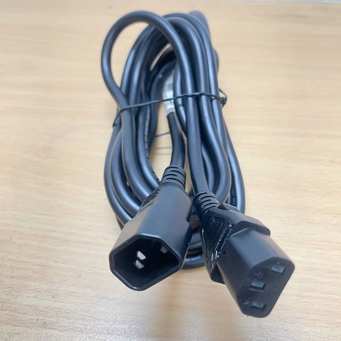 Dây Nguồn C13 to C14 10A 250V 3x1.0mm² Dài 3M