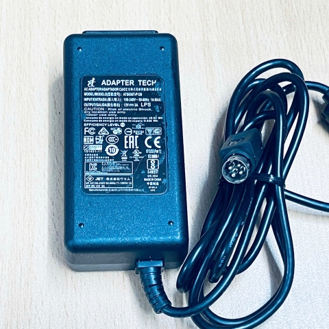 Adapter TECH 12V 3A 36W ATS036T-P120 Connector Tip Size 4-Prong Pin Mini Din 10mm Plug For Bút Vẽ Bảng Điện Tử Wacom CINTIQ 16 DTK-1660/K1-CA 16 DTK-1661 DTK1660K0D DTK1660K1D