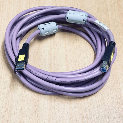 Cáp USB 3.0 STD.A to STD.B Chainflex CFBUS.PVC.068 2x(2xAWG28)+2x(2xAWG28) E310776 AWM I/II A/B FT2 EAC/CTP CE A V/EF USB-Bus conform RoHS-II Length 5M For Scanner or Data Cable