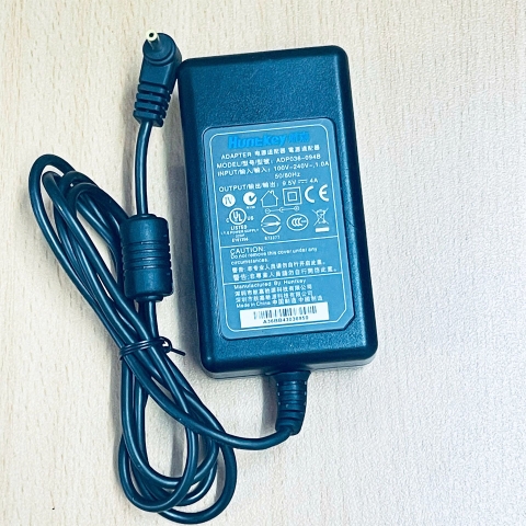Adapter Huntkey ADP036-094B 9.5V 4A IEC C7 For Printer Pos Connector Tip Size 3.5mm x 1.35mm