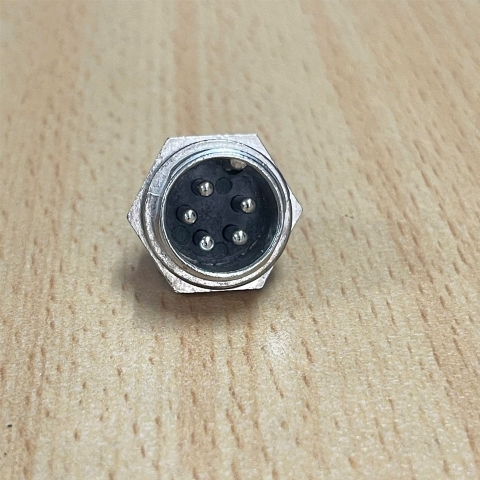 Jack Hàn GX16 Aviation Connectors 5 Pin Male Metal Plug Socket