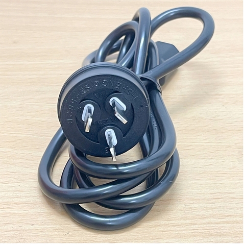 Dây Nguồn I-SHENG SP-502B IS-14 Australia & China Chuẩn 3 Chân Chéo Tam Giác AC Power Cord GB2099 to C13 10A 250V 3x1.0mm Length 1.5M