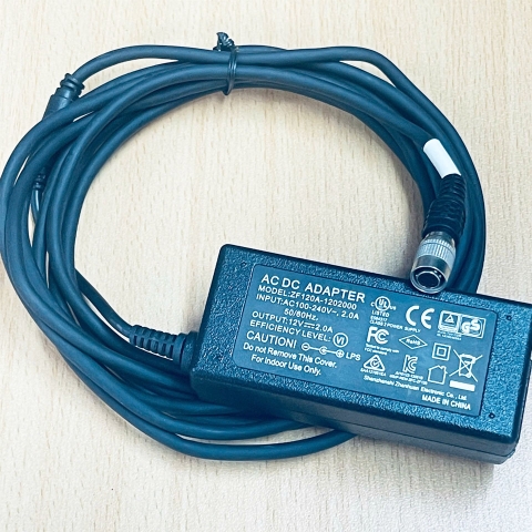 Adapter 12V 2A 24W ZF120A-1202000 Connector Size Hirose HR10A-7P-6S73 6 Pin Female Dài 3MFor Omron Sentech STC/FS Series Industrial Camera Power Supply Connector HR10A-7R-6PB Hirose