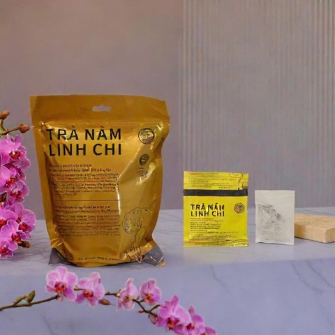 Trà Nấm Linh Chi Đỏ (40 gói to)
