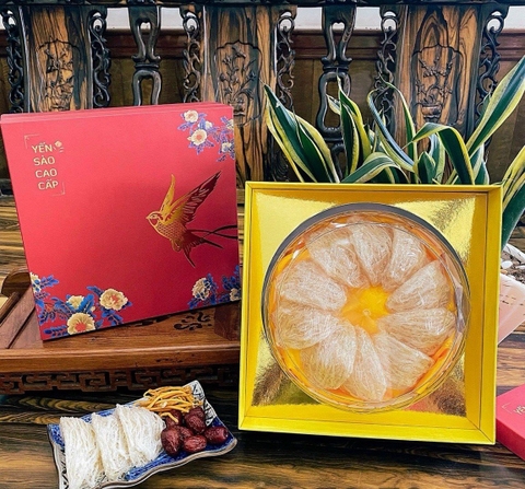 hộp quà 100gr yến bay