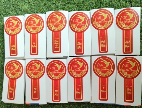 tem nắp không đường