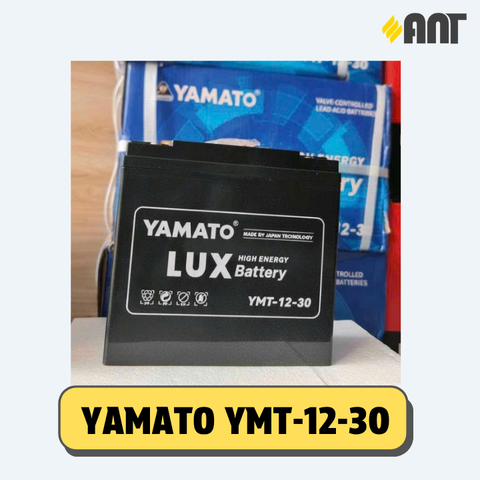 Bộ 4 ắc quy Yamato YMT-12-30 (Giá áp dụng cho đổi bình cũ, giá bình mới 2.480.000Đ)