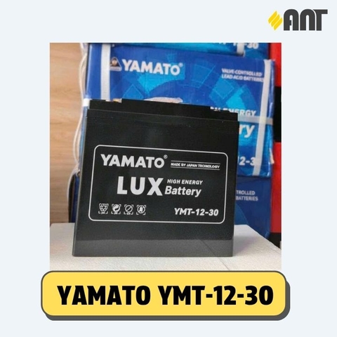Bộ 4 ắc quy Yamato YMT-12-30 (Giá áp dụng cho đổi bình cũ, giá bình mới 2.840.000Đ)