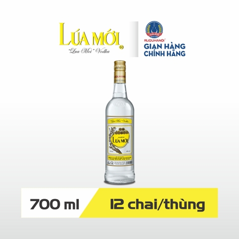 Rượu Lúa Mới HALICO nồng độ 40% chai 700ml không kèm hộp